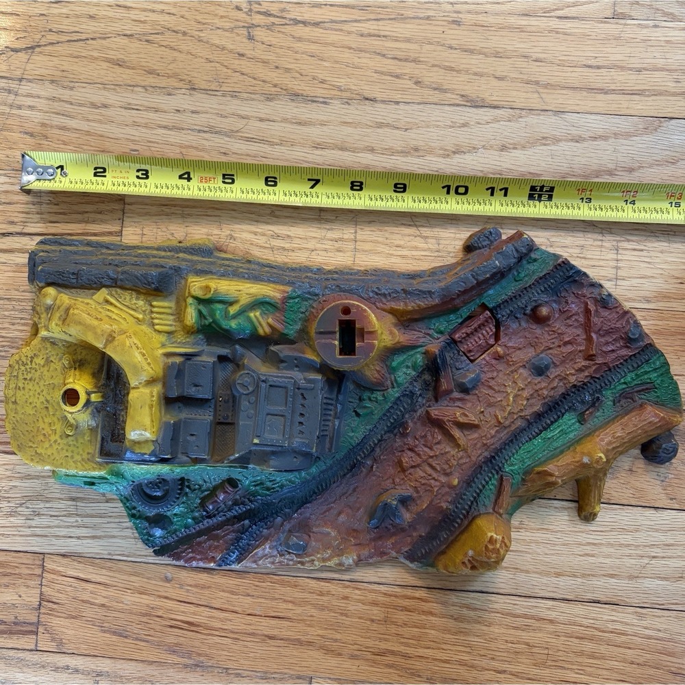 Vintage 1965 Ideal Battle Action Combat Set Road Block Toy Part